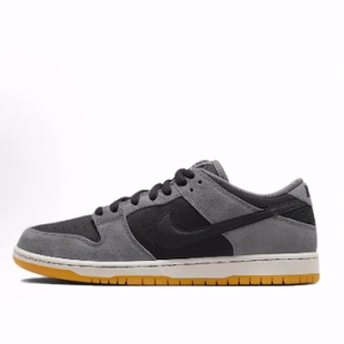 GREY 灰黑色 男女同款 板鞋 低帮 SMOKE DARK Low Dunk Nike