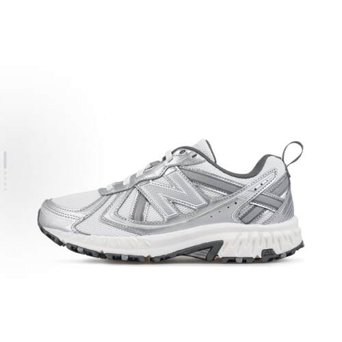 New Balance NB低帮休闲长跑城市通勤跑步鞋男女同款白银MT410KM5