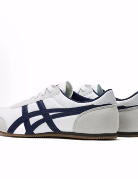 Onitsuka Tiger鬼塚虎 Track Trainer低帮运动休闲鞋男女款白蓝色