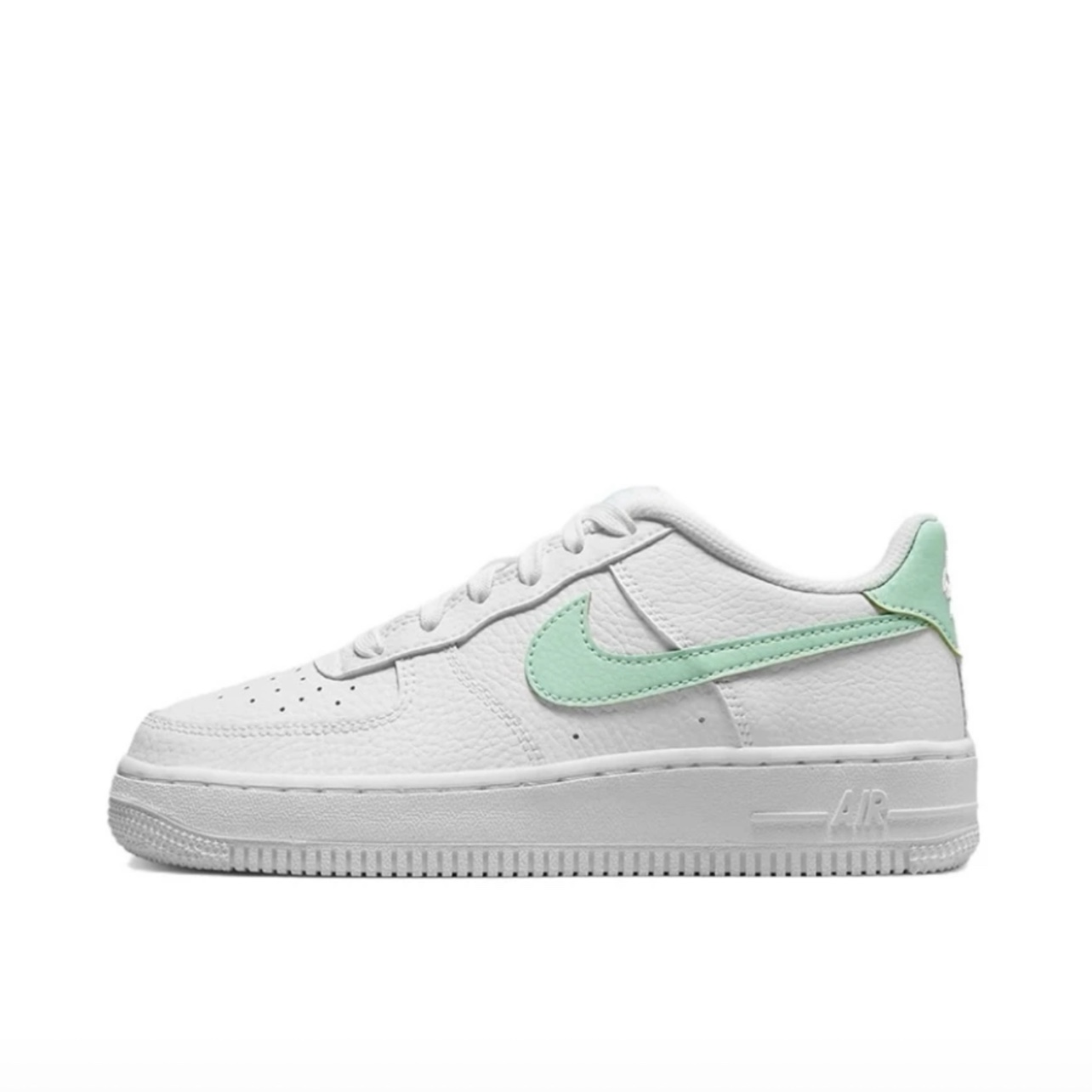 NikeAirForce1GS/白色/浅蓝
