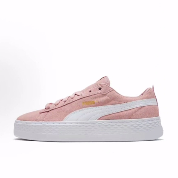 PUMA Smash Platform  SD 圆头舒适 低帮 板鞋 女款