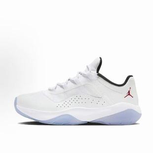 Jordan Air Jordan 11 舒适轻便 低帮 复古篮球鞋 男款 白色