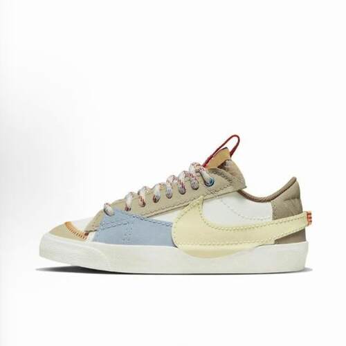 Nike Blazer '77 低帮 板鞋 女款 米色