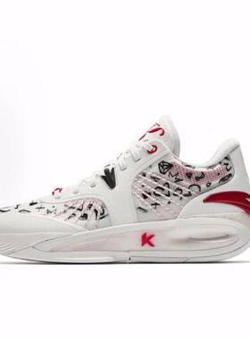 Anta安踏 KT10 舒适百搭 减震防滑耐磨 中帮 篮球鞋 男款 白红