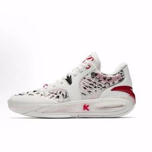 Anta安踏 KT10 舒适百搭 减震防滑耐磨 中帮 篮球鞋 男款 白红