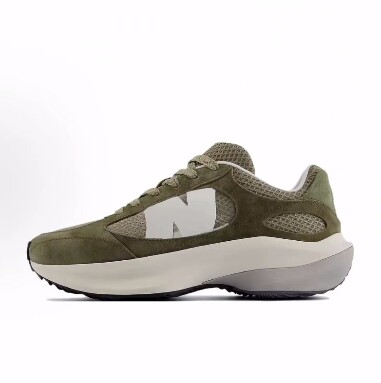 New Balance Wrpd Runner 柔软舒适 低帮跑步鞋 男女同款 军绿色