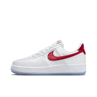 女款 100 Red 低帮 White Force Satin DX6541 Nike 板鞋 Air
