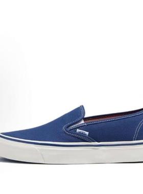 Vans slip-on 48 Deck DX低帮 板鞋 男女同款 蓝白