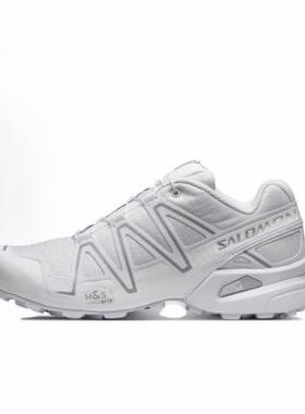 SALOMON萨洛蒙 Speedcross 3 舒适低帮 生活休闲鞋 男女同款 白色