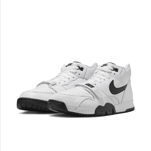 Nike Air Trainer 1中帮 训练鞋 白黑色FB8066-100