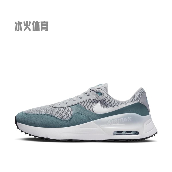 【水火体育】 Nike 生活休闲鞋 灰色 低帮 Air Max SYSTM 网布
