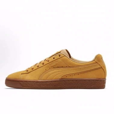 PUMA彪马 Suede系列 CLASSIC WTR  低帮 板鞋 男女同款 棕