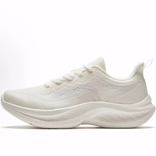 Anta安踏 飞云 舒适百搭减震轻便 低帮 训练跑步鞋 女款 米白