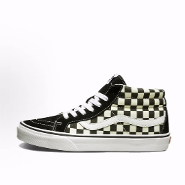 Vans SK8 MID REISSUE 舒适百搭 中帮 板鞋 男女同款 黑白