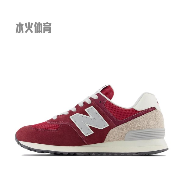 【水火体育】 New Balance 跑步鞋 NB 574 复古 皮革防滑耐磨