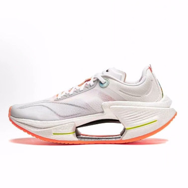 LiNing李宁 绝影3 ESSENTIAL 弜科技 帮 休闲跑步鞋 男款 标准白