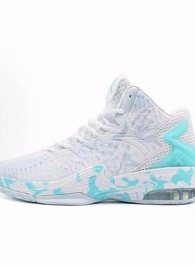 Anta安踏 KT3 汤普森 Team  高帮  A-HARDCOURT篮球鞋 白蓝色