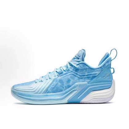 特步 林书豪三代 JLIN3 防滑减震耐磨 低帮 篮球鞋 男款 蓝