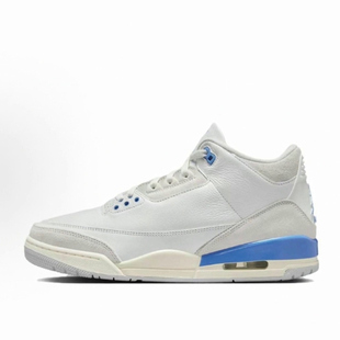 Lucky Shorts低帮 复古篮球鞋 白蓝 Jordan 男款 Air