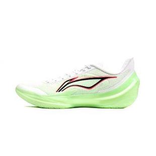 LiNing李宁 利刃5V2 春意  低帮 篮球鞋 男款 白绿
