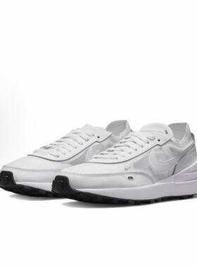 Nike Waffle One 复古运动百搭低帮生活休闲鞋女款白色DC2533-103