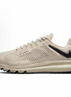Stussy x Nike Air Max2013/2015小倒钩低帮休闲跑步鞋男女同款