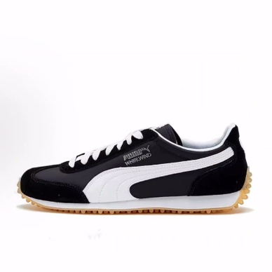 PUMA彪马 Whirlwind Classic 低帮 城市通勤休闲跑步鞋 男款 黑白