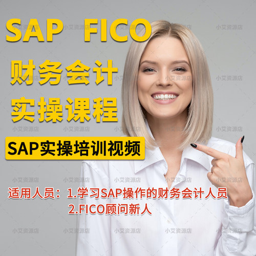 SAP系统前台操作视频课程