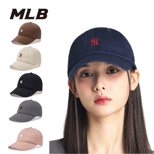 韩国MLB棒球帽可调节徽标男女款刺绣防晒鸭舌帽棒球潮帽3ACPB045N