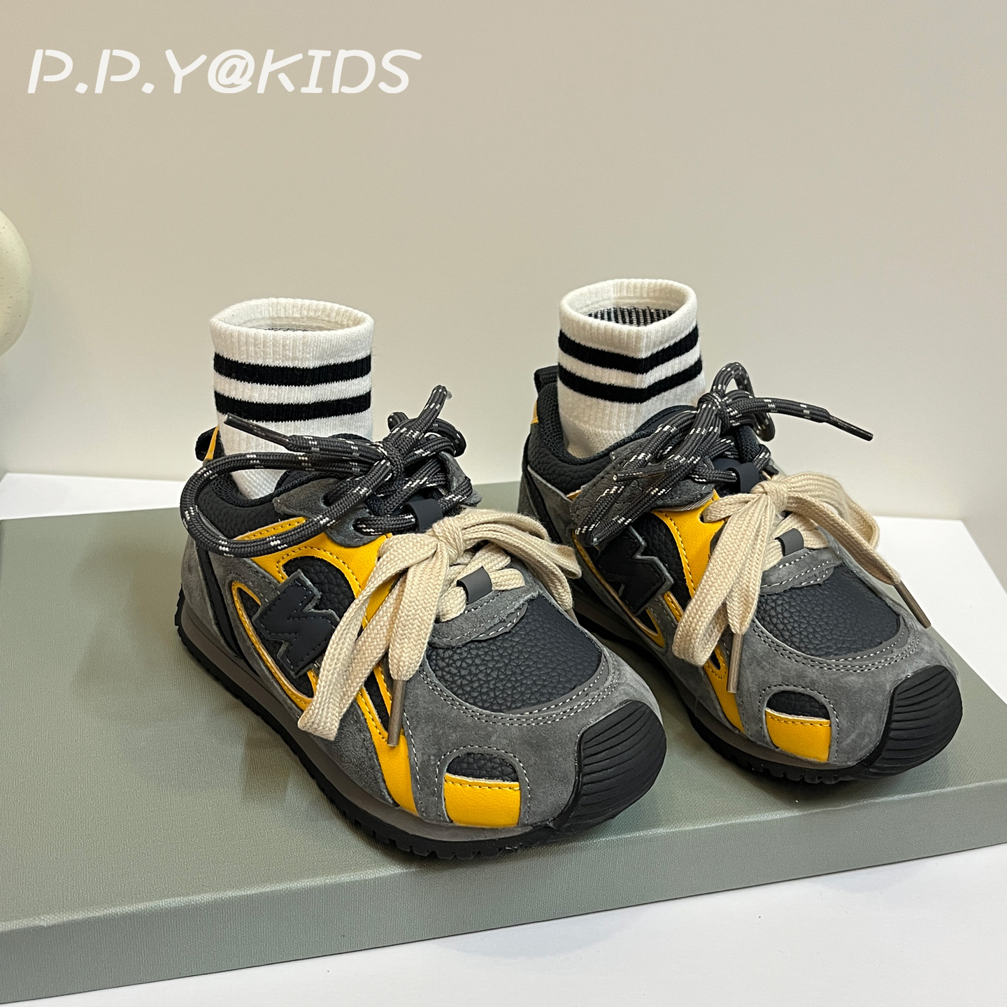 秋冬儿童阿甘鞋免系带运动鞋软