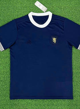 苏格兰150周年纪念版短袖足球服衣soccer Jersey football shirt