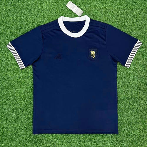 苏格兰150周年纪念版短袖足球服衣soccer Jersey football shirt