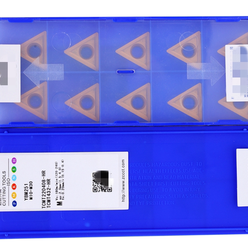 正宗正品株洲大三角形数控车刀片TCMT220408-HR YBC251单面 - 封面