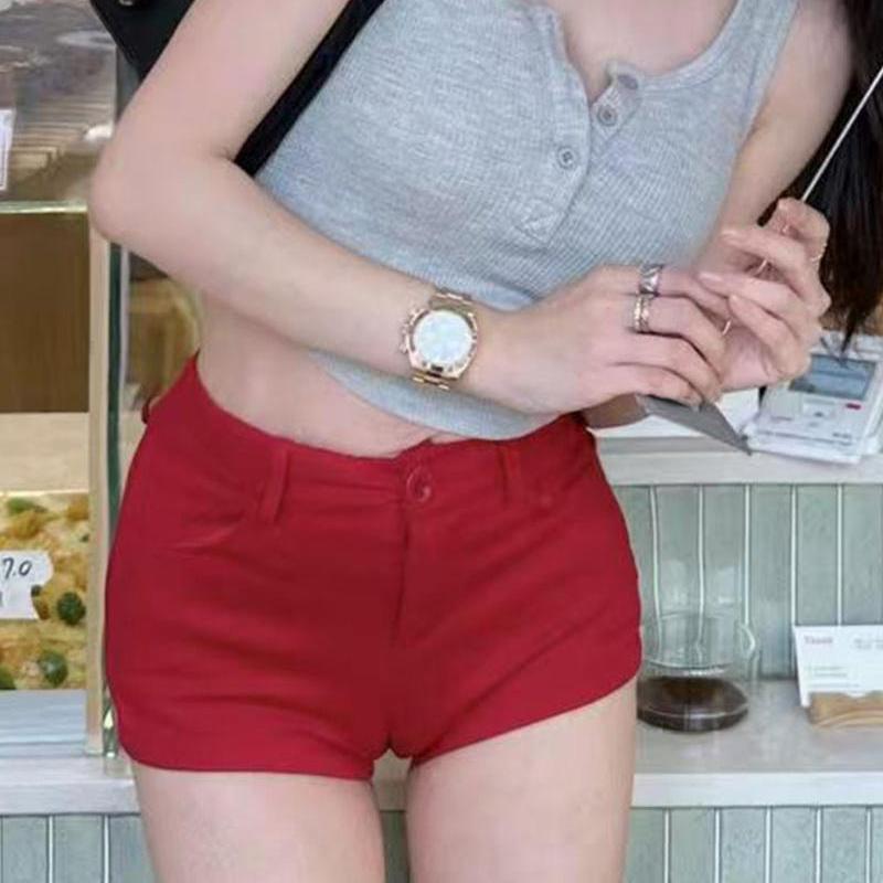 美式辣妹丰胯短裤翘臀热裤
