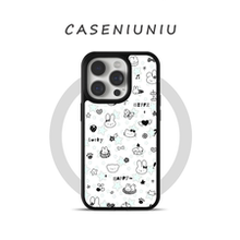 可爱HelloKitty米菲兔适用苹果16promax手机壳磁吸iPhone15韩系卡通14不撞壳13少女心12磨砂华为小米15手机壳