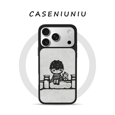 Hirono小野 适用苹果华为小米手机壳磁吸iPhone17promax新款16简约潮酷15个性高级14小众不撞款13手机壳防摔