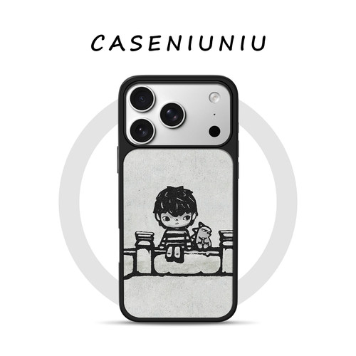 Hirono小野 适用苹果华为小米手机壳磁吸iPhone17promax新款16简约潮酷15个性高级14小众不撞款13手机壳防摔