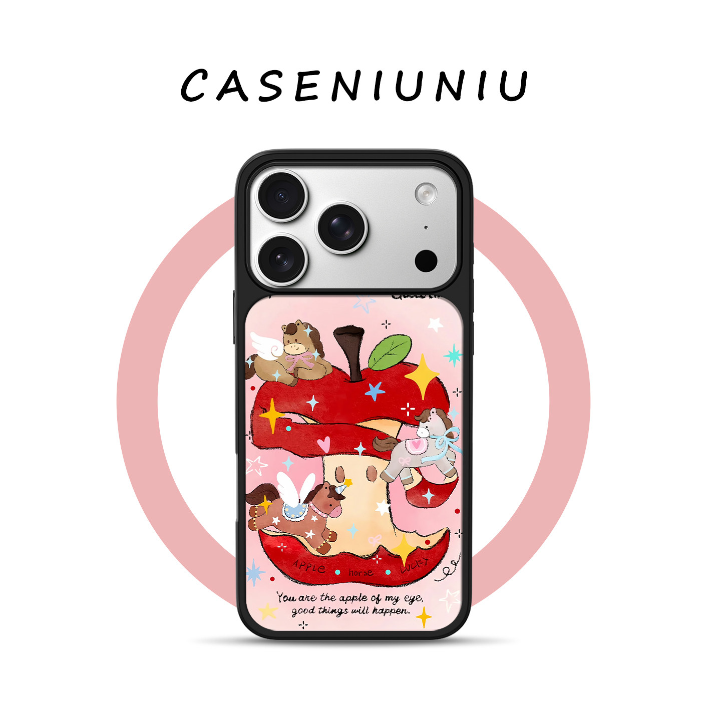 ins少女苹果小马 适用苹果华为小米手机壳磁吸iPhone17promax新款16马年15韩系文艺14可爱不撞壳13高级手机壳,3C数码配件,手机保护套/壳,淘宝优惠券,粉丝福利购,淘宝优惠卷