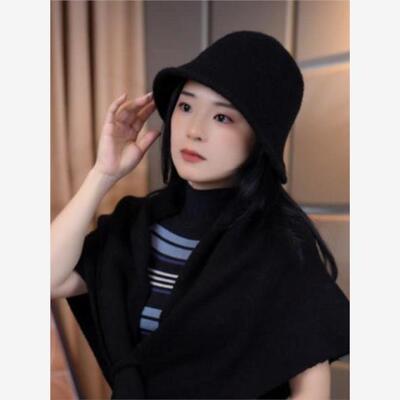 2025秋冬新款含羊毛渔夫