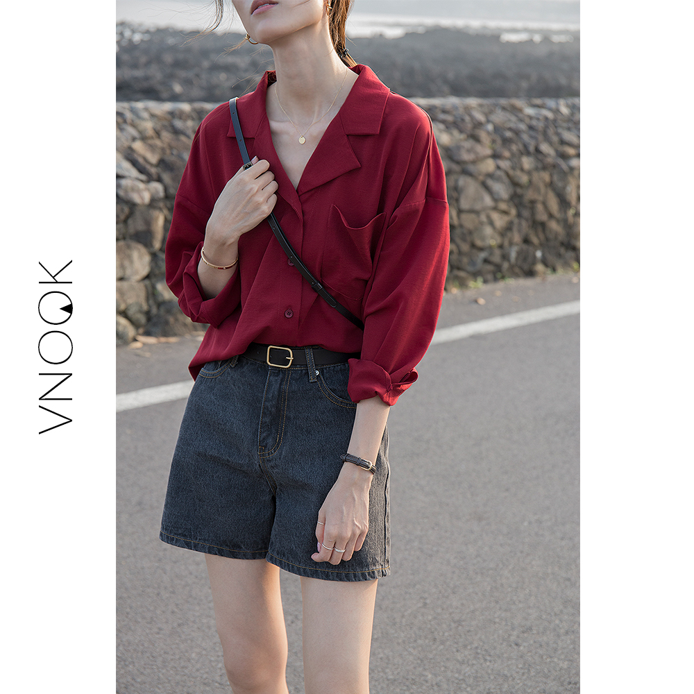 VNOOK2018³õÇïпî ÍÆ¼ö ºÃ°æÐͼò½àËæÐÔ¿íËɿڴü·Áì³ÄÉÀ Å®Á½É«