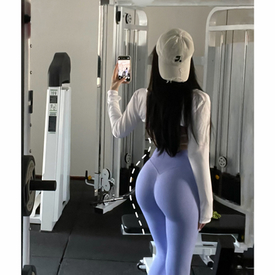 这条绝了！炒高性价比高腰蜜桃裤