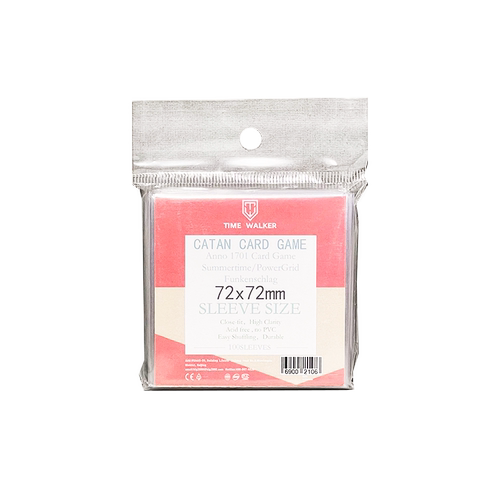 极手感透明套方形卡套桌游牌套