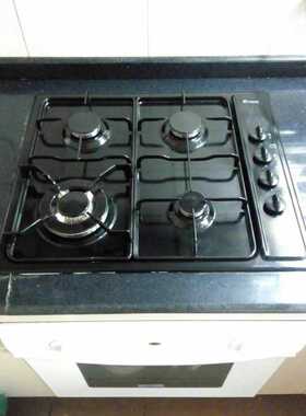 原装意大利TOCOL德科燃气灶GA4V嵌入式燃气灶 黑色 四眼小方灶