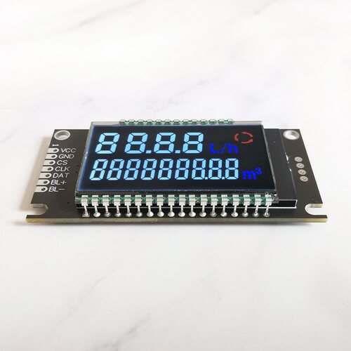 全视角VA黑底白字lcd液晶模块lcm