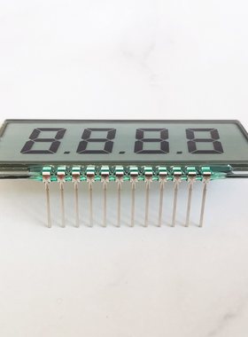 大连奇耘tn4位数字段式lcd液晶屏