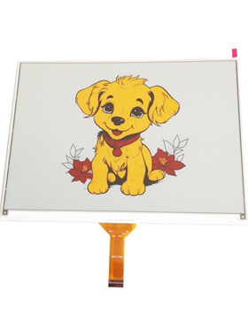 9.7英寸黑白红黄四色eink电子纸墨水屏模块裸屏QYEG0970RYS677F9