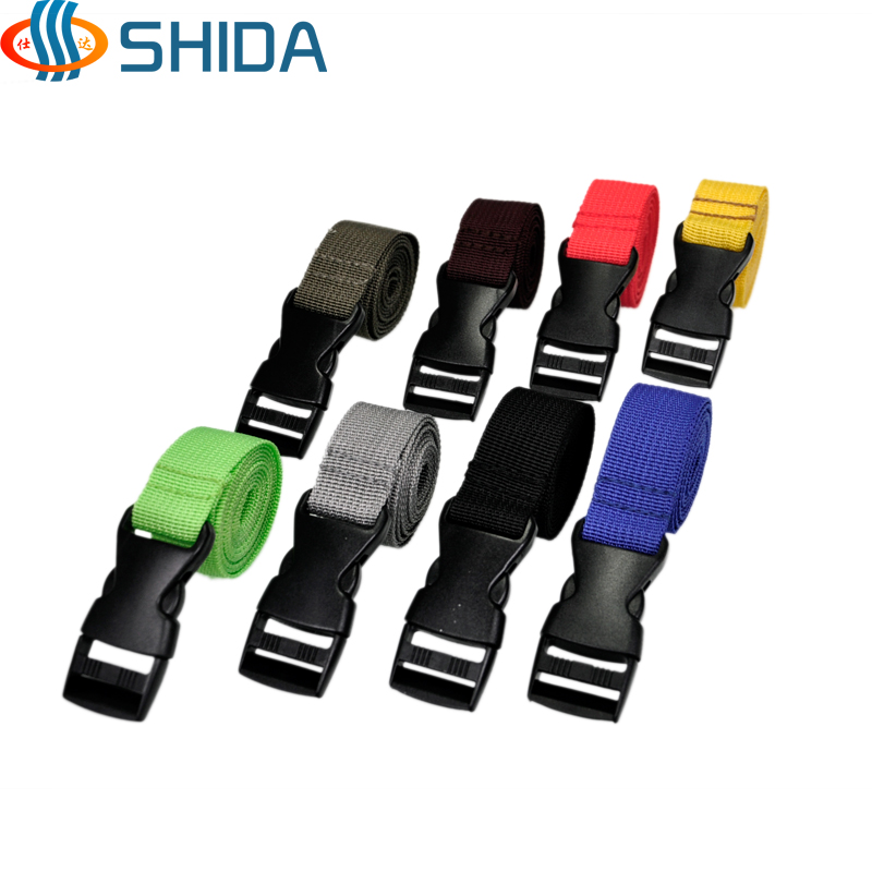 仕达黑色插扣捆绑带pp固定带卡扣