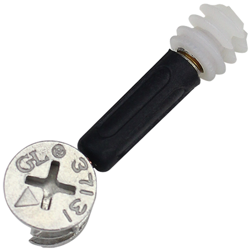 铁杆3合一螺母三合一拼装连接件组装柜子螺丝家具偏心轮预埋组合