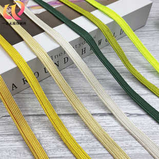 1.0cm纯色光丝子母带家纺被套卫衣包边滚边条牙子绳服装辅料现货