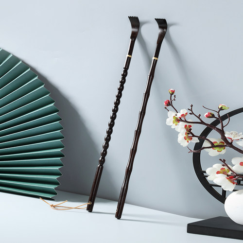 创意竹节痒痒挠紫光檀木